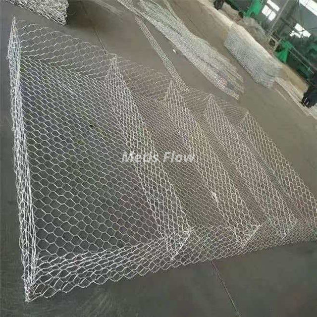 Gabion Boxes Galvanized Steel Wire Mesh Cages for River Bank Protection & Erosion Control