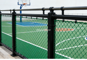 Durable Sports Field Security Fence Dense Mesh Anti-Fall Fence for School Playground & Community Sports Area