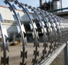 Portable Razor Wire Temporary Fence - Quick-Install Security Barrier for Construction & Border