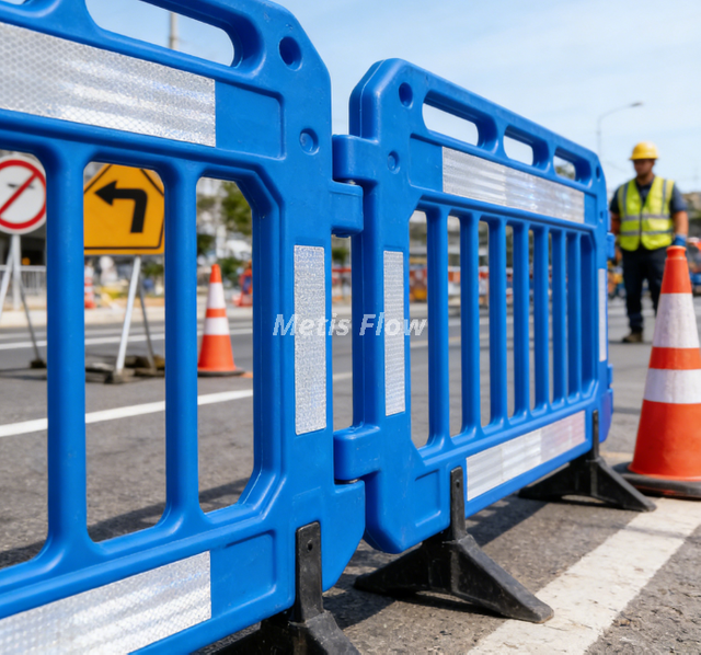 Heavy Duty Temporary Fence Net - Portable Construction Safety Barrier for Outdoor Events