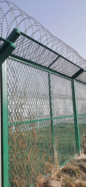 FortressGuard 358 Prison Security Fence - Impenetrable Anti-Climb Perimeter Barrier for Correctional Facilities