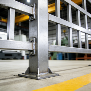 Industrial Workshop Isolation Fence - Heavy-Duty Steel Mesh | Anti-Impact & Easy Assembly