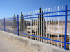 Custom Height Zinc Steel Guardrail, Anti-Corrosion Fence for Pet Enclosure, Farm Boundary & Construction Site
