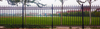 Wrought Iron Guardrail, Rustproof Metal Fence for Residential Yard, Outdoor Patio Decoration & Safety Protection