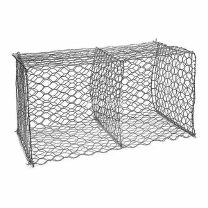 Hexagonal Gabion Baskets Anti-Corrosion Mesh Cages for Slope Stabilization & Landslide Prevention