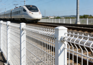 Heavy Duty Railway Fence Anti-Corrosion Powder Coated Fence for Railway Track & Platform Isolation