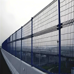 High Strength Double Loop Wire Fence Impact-Resistant Fence for Highway Roadside & Municipal Engineering Partition