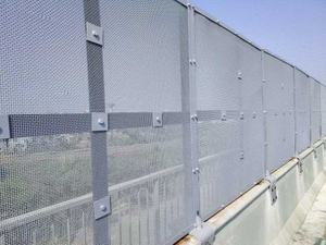Viaduct Anti-Throwing Mesh Fence Weatherproof Impact Resistant Fence for Bridge Side & Median Isolation