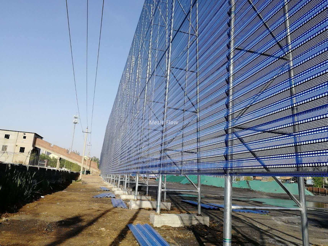 PVC Dust Control Windbreak Net UV-Resistant Mesh for Coal Yard & Open-Air Stockyard
