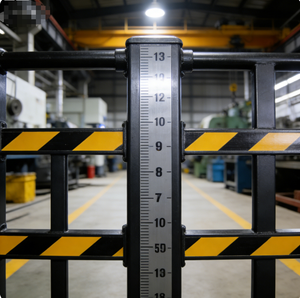 Workshop Isolation Guardrail Anti-Collision Steel Guardrail for Factory Production Line & Equipment Partition