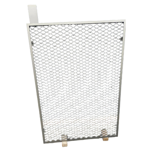 High-Temperature Resistant Aluminum Plate Mesh | Industrial Flue Gas Filter | Deformation-Resistant | For Smelting/Power Industry