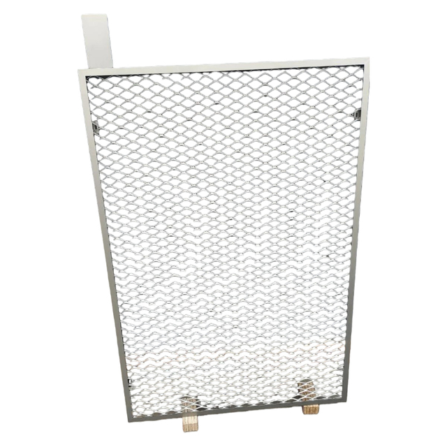 High-Temperature Resistant Aluminum Plate Mesh | Industrial Flue Gas Filter | Deformation-Resistant | For Smelting/Power Industry