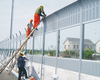 Municipal Road Sound Barrier Guardrail | Perforated Metal Sound-Absorbing Panel | Wind & Pressure Resistant | Custom Size