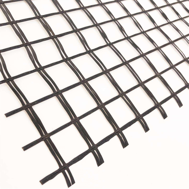 Geogrid Biaxial Polyester Geogrid for Highway Subgrade Reinforcement & Pavement Settlement Prevention