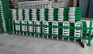 High-Strength Zinc Steel Guardrail, Durable Fence for School Yard, Park Perimeter & Industrial Zone Protection