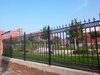 Wrought Iron Guardrail, Rustproof Metal Fence for Residential Yard, Outdoor Patio Decoration & Safety Protection