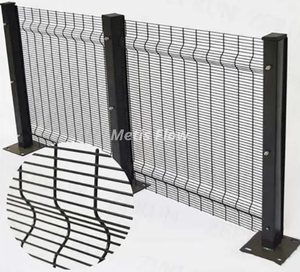358 Anti‑Climb Fence with Secure Post & Clamp System – Easy Installation, High Strength