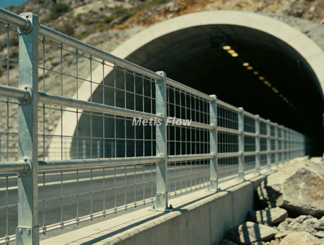 High Strength Railway Fencing Weatherproof Anti-Impact Fence for High-Speed Railway Safety Barrier