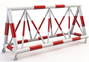 Heavy Duty Anti-Vehicle Barrier - Anti-Ramming Security Fence for Industrial Perimeters