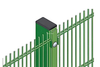 Durable Double Wire Security Fence Weatherproof Anti-Fade Fence for Residential Community & School Safety