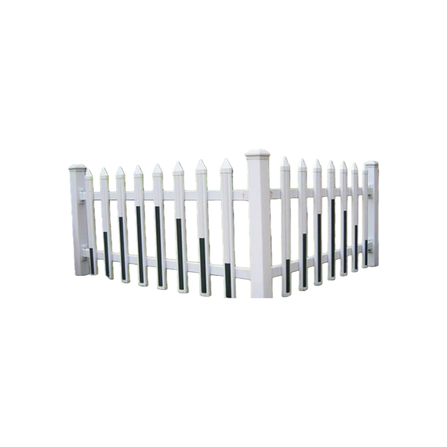 Modern Style Zinc Steel Guardrail, Powder-Coated Metal Fence for Indoor Staircase & Outdoor Deck Safety