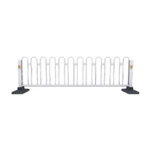 Zinc-Steel U-Shaped Guardrail | Urban Arterial Road Barrier | Anti-Glare | Reflective Warning | For Traffic Diversion