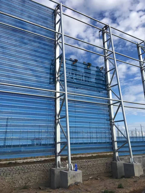 Flame-Retardant Dust Control Net Eco-Friendly Windbreak for Port Terminal & Mining Area