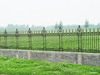 Zinc Steel Guardrail, Rustproof Metal Fence for Residential Yard, Outdoor Patio Safety & Garden Border