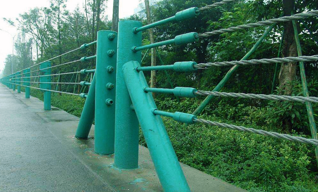 Highway Cable Guardrail | Flexible Crash Barrier | Galvanized Steel Wire | GB/T8918 Certified