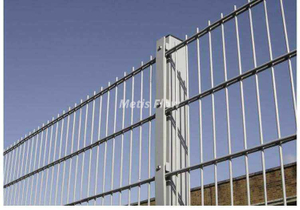 Heavy Duty Double Wire Fence Powder Coated Anti-Rust Fence for Industrial Area & Warehouse Protection