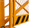 Heavy Duty Galvanized Construction Hoist Safety Gate Anti-Fall Site Elevator Safety Door