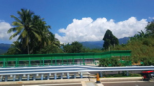 Composite Material Noise Barrier Wall Corrosion-Proof for Coastal Traffic Route