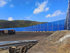 Galvanized Steel Windbreak Net High-Strength Dust Suppression Fence for Construction Site