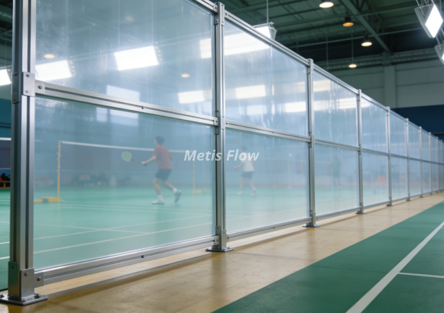 Sports Field Fence Anti-Climb Galvanized Chain Link Fence for Stadium & Playground Perimeter Security