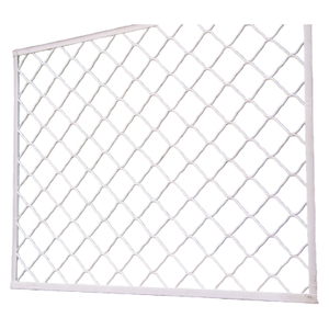 Powder-Coated Meige Net | Municipal Road Isolation Net | 5×5cm Grid | Anti-Glare | For Sidewalk/Green Belt Zones