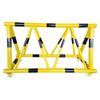 Warning Plastic Guardrail/Community/Mall Isolation Barrier | Scratch-Proof/No Sharp Edges For Crowd Guidance/Child Safety