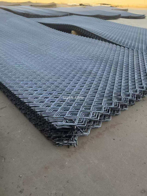 Aluminum Expanded Metal Mesh Lightweight Decorative for Ceiling & Architectural Facade