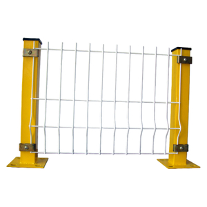 Easy-to-Install Peach-Shaped Post Guardrail, Ornate Metal Fence for Commercial Plaza, Park Perimeter & Community Boundary